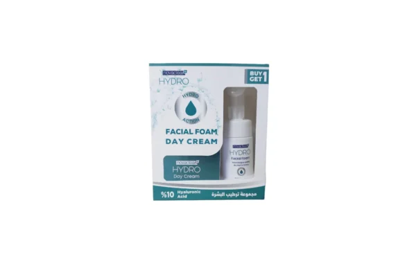 Novaclear Hydro Facial Foam 100ml + Hydro Day Cream 50ml