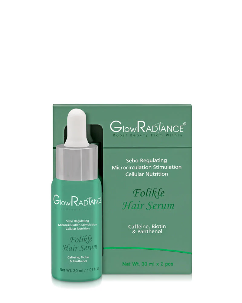 GlowRadiance Folikle Hair Serum 30ml X 2 pcs