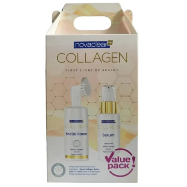 Novaclear Collagen Serum 30ml + Facial Foam 100ml (Offer)