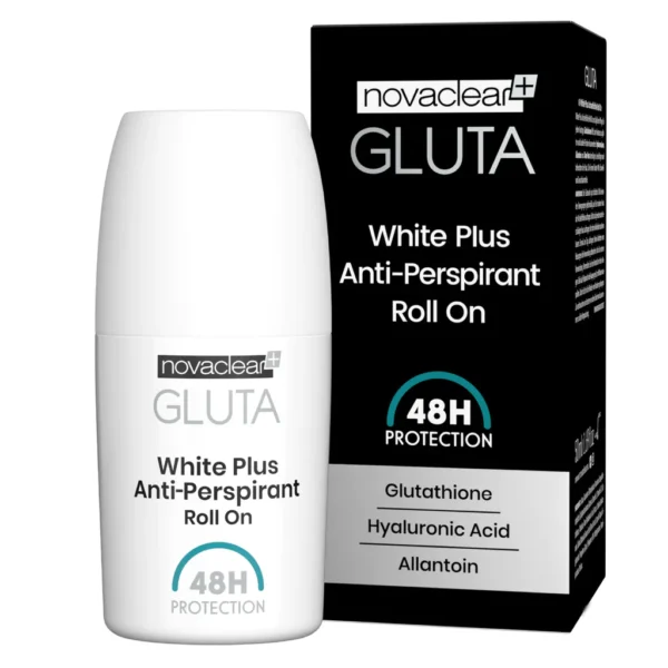 Novaclear gluta white plus anti-perspirant roll 50 ml