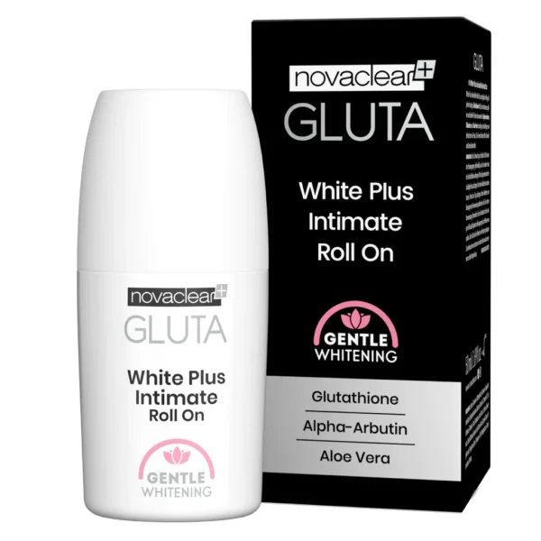 Novaclear gluta white plus intimate roll on 50ml