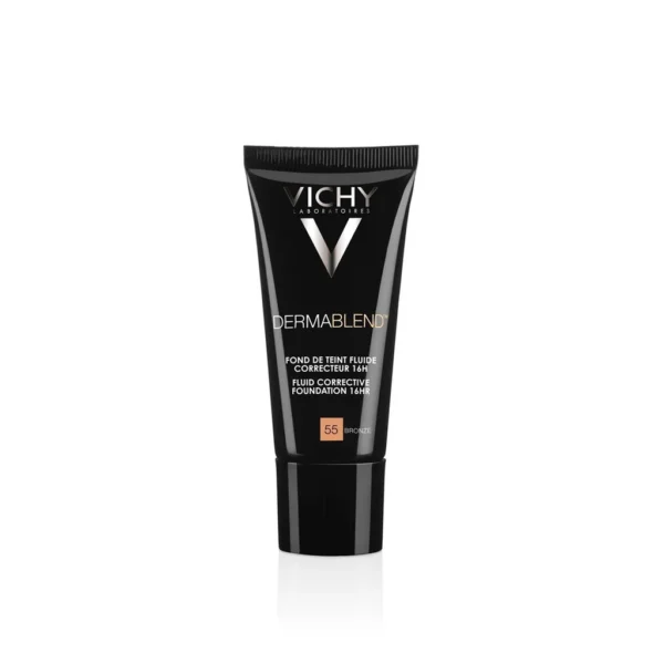 Vichy Dermablend Fluid Foundation 55 Bronze 30ml