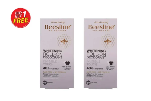 Beesline Whitening Roll On Deo Invisible Touch 2X50 Ml (B1G1) Bl0386P1